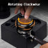 51mm Espresso Distributor, Slow Rebound Coffee Leveler Tool with Stainless Steel 2 Blade Base, Fits 51mm Portafilters