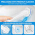 48 Disposable Toilet Brush with Refills,Toilet Bowl Cleaner,Toilet Cleaning Supplies,Toilet Bowl Brush,Toilet Cleaner