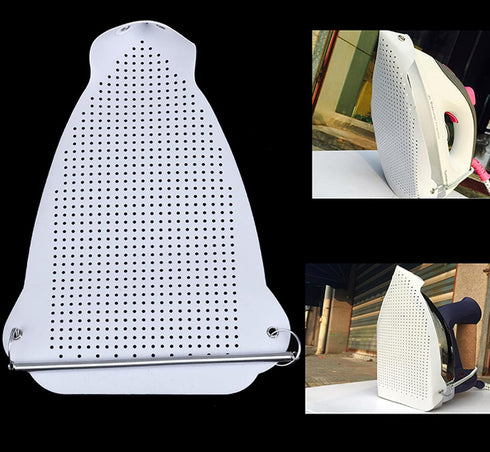 FQTANJU 2 Pcs Ironing Shoe Cover - Ironing Accessories for Electric Iron Sole Quick Install Cover