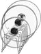 Pot Lid Holder, Stainless Steel Kitchen Organizer Rack, Storage for Bakeware, Pots & Pans, Reusable Containers