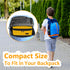 Gloppie Mini Lunch Box, Kids Lunch Bag, CPC Certified Insulated Reusable Sandwich Containers, Yellow