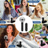 Nezylaf Handheld Mini Fan, 2 Speeds Rechargeable Travel Fan, Portable USB Small Pocket Fan for Women, Outdoor Essentials