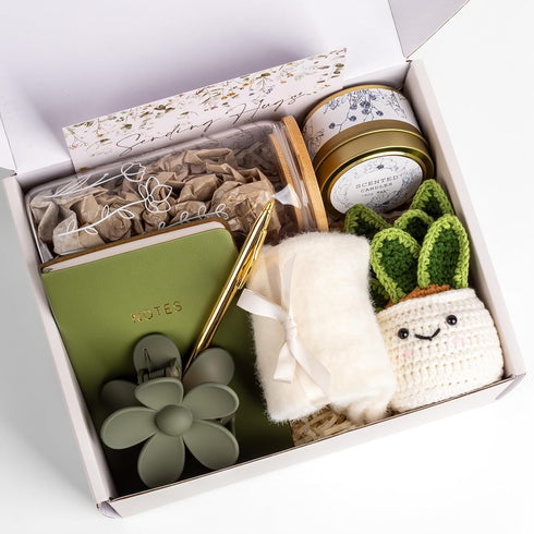 Anforsun Package Get Well Care for Women - Feel Better Soon Basket, Sympathy and Thinking of You Gifts After Surgery