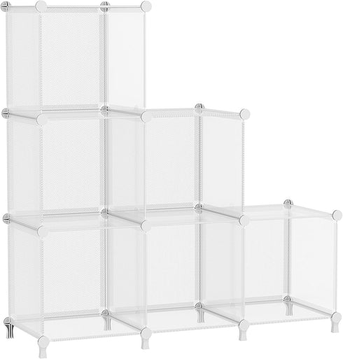 AWTATOS Cube Storage Organizer, Closet Organizers and Storage, 6 Cube Shelves Bookshelf,