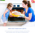 2Pcs Kids Oven Mitts for Children Play Kitchen, Anti- Scald Gloves Microwave Oven Gloves Kitchen Mitts for Kids Toddler