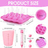 Cake Pop Maker Set, 12-Hole Silicone Cake Pop Mold with Lollipop Sticks, 15-Hole Acrylic Holder, Decorating Pen