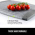 Small Plastic Cutting Board Set of 2, Mini Cutting Board for Small Kitchen Tasks, BPA Free