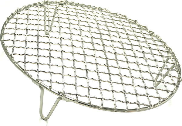 Round Canning Rack Stainless Steel, 2" Height Legs, 8.25" Heavyweight Steaming & Cooling Rack