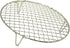 Round Barbecue Wire Rack with 2" Height Legs Dia 9.5" - Multi-Purpose Grill Cooling Rack for Airfryer