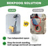 2-in-1 Diatomite Sponge Holder for Kitchen Sink, Quick-Drying Sponge and Dish Brush Holder, Absorbent Stone Sink Caddy
