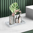 EG-SIPRO Bathroom Counter Tray, High-Grade Thickened Silicone Vanity Tray, Shatterproof Durable Rectangle for Countertop