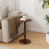 Drink Table, Drink Tables for Small Spaces, Modern Accent Nightstand with Solid Wood Leg for Living Room, Bedroom