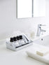 YAMAZAKI home Tower Amenity Tray Wide L, White, Large