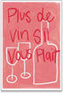 zphvaqd Pink Canvas Wall Art Print Wine Pictures Feminist Posters French posterTrendy Teen
