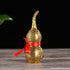 BRABUD Chinese Good Luck Wu Lou/Hu Lu Gourd/Cucurbit, Copper Statue Collectible Figure, Amulet