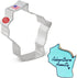 Wisconsin State Cookie Cutter, 4", Made in USA by Ann Clark