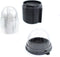 Clear Plastic Mini Cupcake Container - 25 PC Desk Pet Containers for Muffin, Mooncake, Individual Cupcake Holders