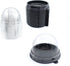 Clear Plastic Mini Cupcake Container - 25 PC Desk Pet Containers for Muffin, Mooncake, Individual Cupcake Holders