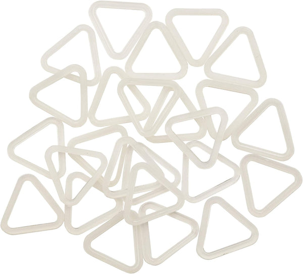 Supplying Demand W10512946 25 Pack Clothes Dryer Tri-Ring Retainer for Drum Support Rollers, Model Specific