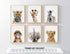 EPHANY Baby Animal Posters and Prints, Set of 6 Unframed Nursery Decor Pictures for Baby Boys & Girls Room