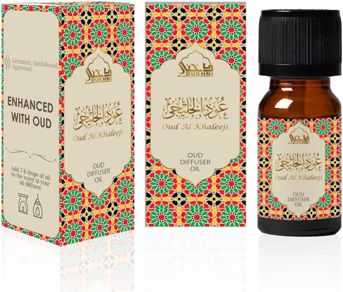 Oud Diffuser Oil, Oud Al Khaleeji by Dukhni | 3 x 10ml