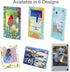 3" Dual Sided Clear Acrylic Refrigerator Magnetic Photo Frame, Compatible with Fujifilm Mini 9 8 8+ 2x3 Photo
