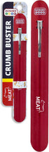 Meat Red Crumb Buster - Quick and Efficient Metal Crumb Remover for Tables and Countertops