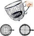 Large Capacity Coffee Pod Holder, Multiuse K Cup Organizer, Espresso Capsule Storage Wire Basket for Coffee Bar