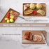 2 Pack Tray,11.8x5.9 Inch VERTORGAN Acacia Wood Serving Decorative Trays Platter for Coffee Table,Living