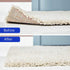 16 Pcs Rug Tape, Non Slip Adhesive Rug Stopper for Hardwood Floors and Tile, Dual Sided Washable Removable Holder