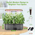 12 Hydroponics Growing System Indoor Garden: Pods Indoor Herb Garden Kit with LED Grow Light Plant Germination Kit