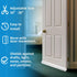 30"-36" Neween Large Door Draft Stopper for Bottom Door Sweep Weather Stripping Noise Blocker Window Breeze Blocker
