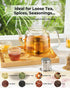 House Again Tea Infuser, Extra Fine Mesh Strainer for Loose Tea, Stainless Steel with Chain Hook