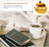 Stainless hot water kettle Steel Tea Kettle Stovetop Teapot With Infuser Whistling Tea Kettles Gooseneck Pour Over Coffee Pot For Fast Water Heating pour over coffee kettle 1L water heater kettle by Cabilock