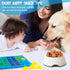 Walfos Square Silicone Molds, Non-Stick Dog Treat Molds for Baking and Freezing, 2 Packs for Puppy Treats