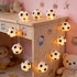 5ft 10 Codear Soccer Ball String Lights for Boys Girls Bedroom,Battery Operated LED Soccer Fairy Lights for Son