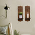 Set 2, Yorkmills Sconces Wall Decor of Wall Candle Holder Rustic Home Decor, Farmhouse Wall Art Floating Candle Sconces