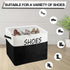 MUOUAKATE Large Entryway Shoe Storage Organizer, Shoe Basket for Entryway with Clear Cover, Foldable Mudroom Shoe Bin
