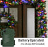 2 Pack 20ft 50 Solhice Battery Operated String Lights with Remote Outdoor Indoor, Each LEDs Mini Fairy Light
