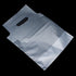 FERENLI 100Pieces Package 20x28cm Single Drink Cup Holder Plastic Bags for Milk Juice Water Coffee Portable Carrier