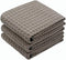VeraSong Waffle Weave Thick Microfiber Dish Drying Towels Absorbent Tea & Hand Towel