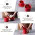 Husfunov Countertop, Butter Crock with Water Line for French Butter Dish with Lid, Ceramic Butter Keeper for Fresh