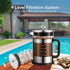 51oz 304 4 QUQIYSO French Press Coffee Maker Stainless Steel French Press with Filter, Heat Resistant Durable, Easy