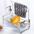 kaileyouxiangongsi SUS304 Holder,9.45 x5.15 x8.1 inches,Large Sponge Holder - Kitchen Sink Organizer - Sink Caddy