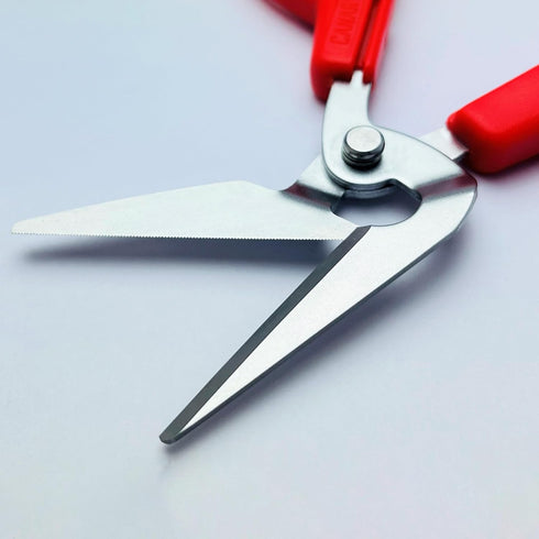 6.7", CANARY Crab Scissors Heavy Duty Made in JAPAN, Seafood Scissors for Cutting Crab Legs, Lobster, Shell, Sharp