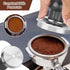 53mm Espresso Tamper Set, Dual-Spring Calibrated Coffee Tamper with WDT Tool and Magnetic Funnel