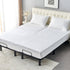 Waterproof Split Top Queen Mattress Protector - Soft Jersey Fitted Cover for Adjustable Bed