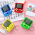 12Pcs Mini Video Game Party Favors Keychains for Kids, Birthday School Party Supplies