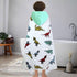 8Years 100% VOOVA & MOVAS Dinosaur Hooded Towels for Teens & Big Kids Up | Soft, Absorbent Cotton Towel Wrap for Boys |
