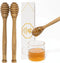 KYVANDO Brazilian Cherry Wood Honey Dipper - Durable & Warp-Resistant, Preserves Honey Purity,